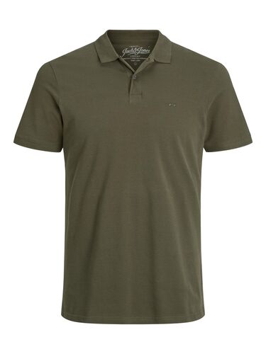 Jack & Jones Poloshirt mit Logo Basic Pique Hemd 