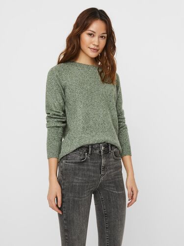 Basic Strick Pullover Meliert VMDOFFY  