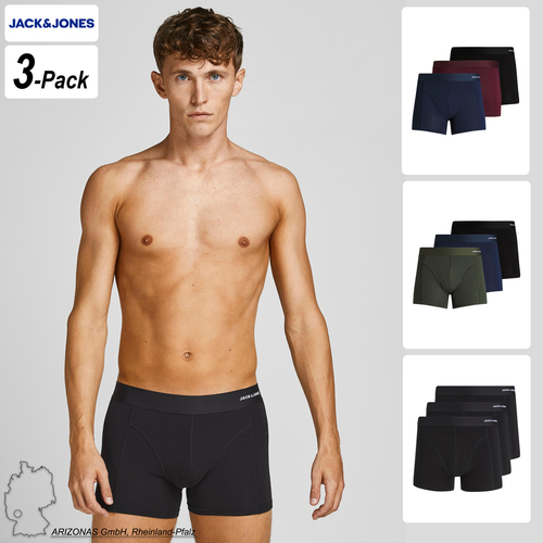 Jack & Jones 3-er Pack Boxershorts JACBASIC 