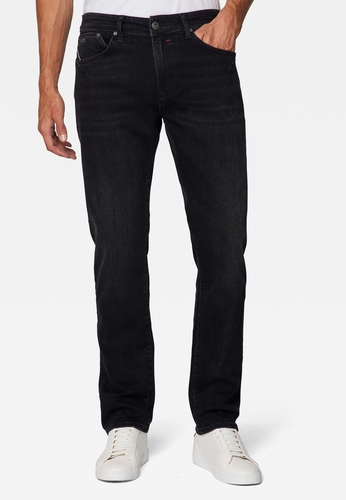 Jeans Straight Denim 5-Pocket-Style Stretch 