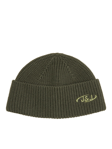 Jack & Jones Gerippte M�tze Kurze Winter Beanie Kopfbedeckung Hipster Recycelt JACAIR� 