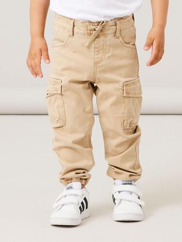 Jungen Cargo Jeans Hose Twill Jogger Pants mit Gummizug NMMBEN 
