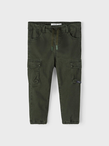 Jungen Cargo Jeans Hose Twill Jogger Pants mit Gummizug NMMBEN 