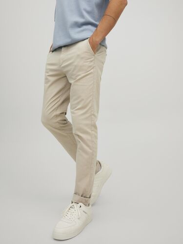 Jack & Jones Elegante Chino Hose Einfarbige Business Stoffhose JPSTMARCO 