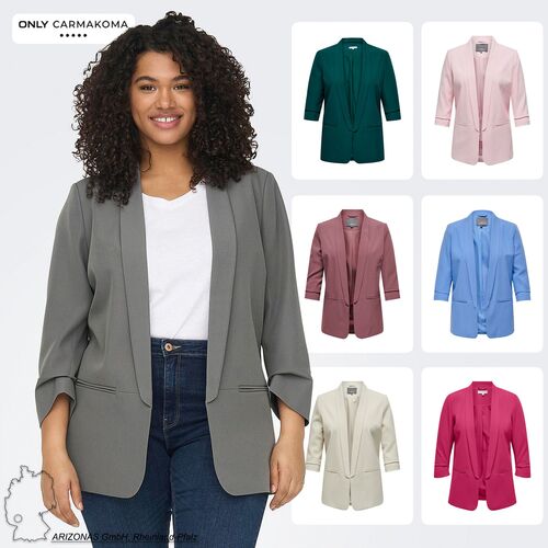 Plus Size Jacket Blazer Zeitloser Stil mit Reverskragen CARELLY