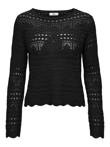 Weicher Pullover Strick Muster Design Top Legereres Oberteil 