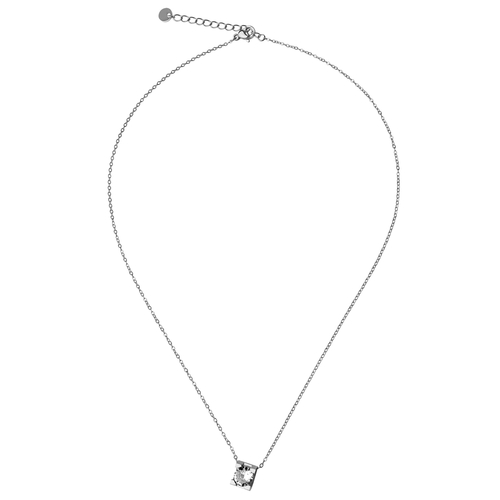 Halskette mit Coin Anh�nger Modeschmuck aus Edelstahl 