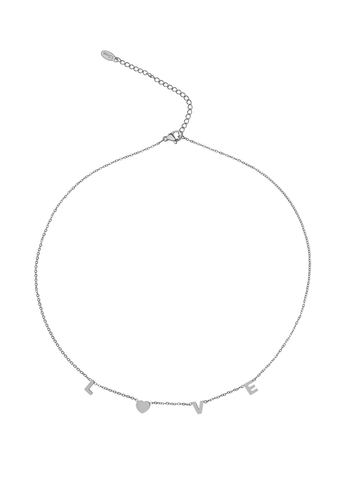 Halskette LOVE Edelstahl 40 cm 