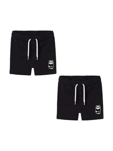 Shorts 2er-Set Relaxed Fit Baumwolle Hose 