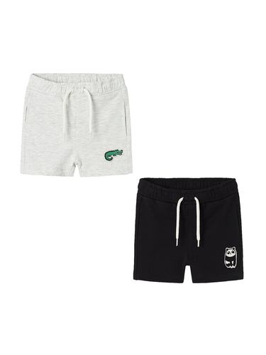 Shorts 2er-Set Relaxed Fit Baumwolle Hose 