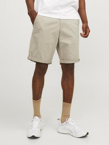 Jack & Jones Herren Shorts Mid Waist Chino Midi Bermuda Pants 