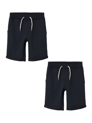 Shorts 2er-Set elastischer Bund 