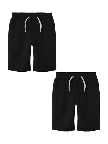 Shorts 2er-Set elastischer Bund 