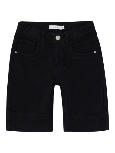 Sommer Jeans Shorts mit Verstellbarem Bund 