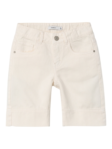 Sommer Jeans Shorts mit Verstellbarem Bund 