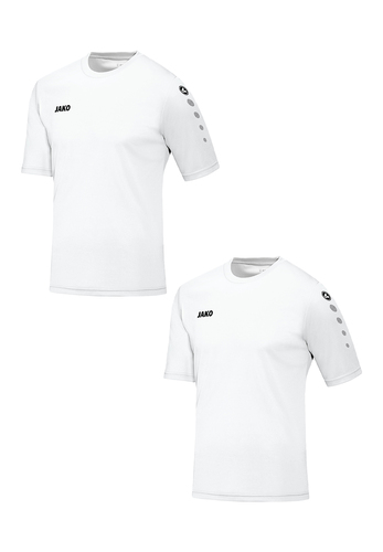 Jako Trikot 2er-Set Kurzarm Rundhals Moderne Uni-Optik 
