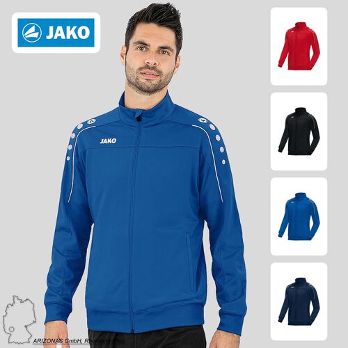 Jako Trainingsjacke mit Rei�verschlusstaschen