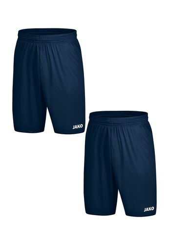 Jako Kurze Sporthose 2er-Set Shorts Elastisch Kordelzug 