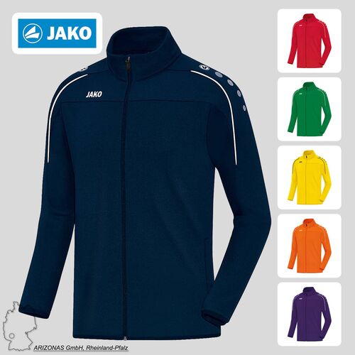 Jako Jacke mit Rei�verschluss Sportjacke mit Seitentaschen