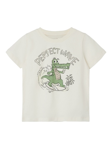 T-Shirt Print Design Lockeres Rundhals Shirt 