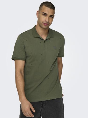 Poloshirt aus Baumwolle Klassisches Kurzarm Polohemd 