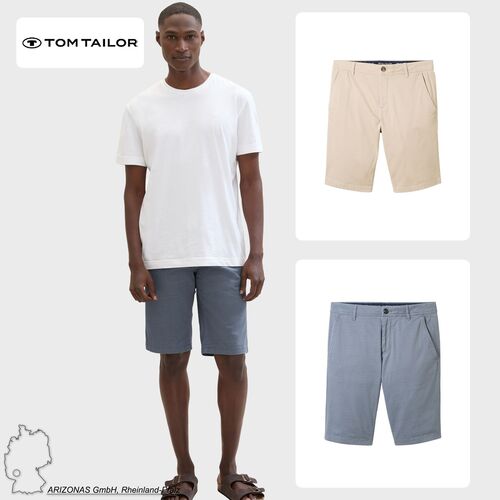 Tom Tailor Chino Shorts Slim Fit Summer Comfort Pants 