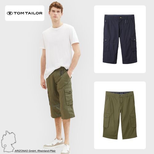 Tom Tailor Shorts Max Fit Hose Seitliche Taschen