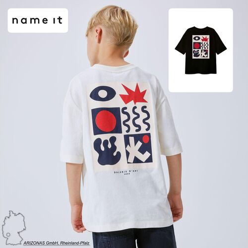 T-Shirt Print Design Lockeres Rundhals Shirt