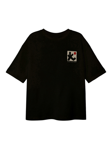 T-Shirt Print Design Lockeres Rundhals Shirt 