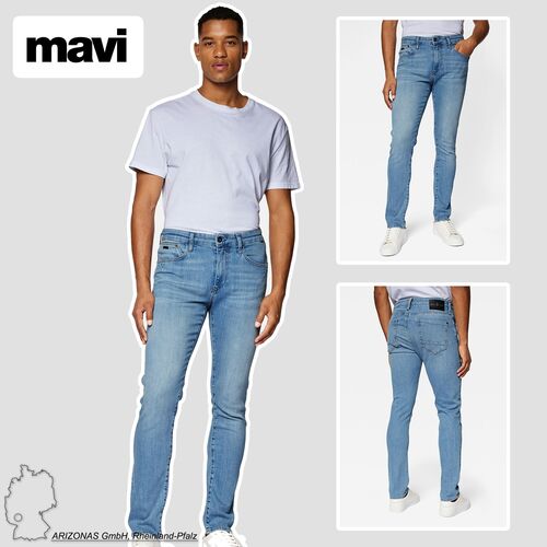 Slim Fit Jeans Basic Stretch Skinny Pants Tapered Denim Hose YVES