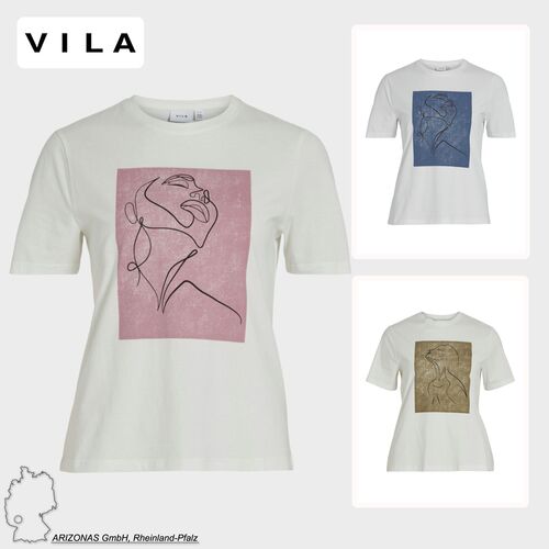 T-Shirt Kurzarm Rundhals Regular Fit Print Design