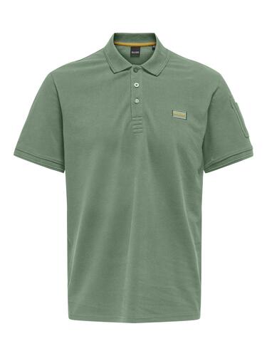 Poloshirt Kurzarm Polokragen Baumwolle Hemd 