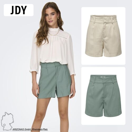 Shorts high Waist Seitentaschen verj�ngte Passform