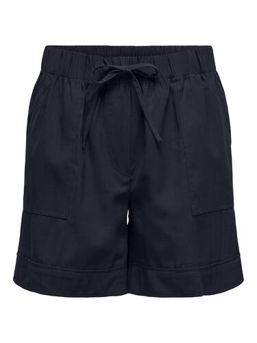 Shorts elastische Taille Kordelzug Seitentaschen bequem 