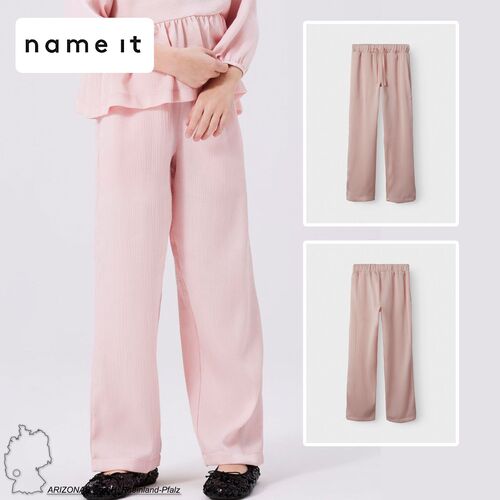 Hose Weiter Beinschnitt Elastischer Bund Verstellbar