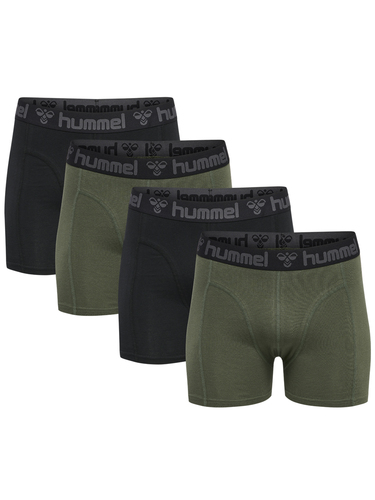 Boxershorts 4er-Pack elastischer Bund Jersey-Stoff 