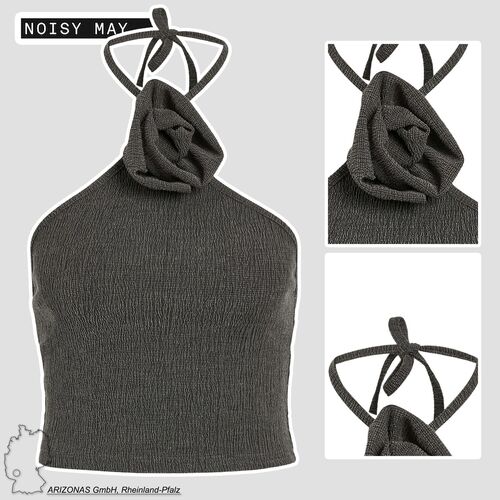 Top Eng anliegend Schluppenkragen �rmellos verk�rzt