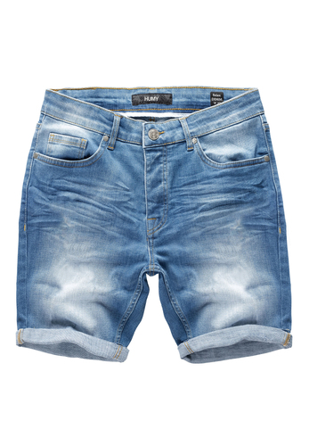 M�nner Bermuda Jeans Shorts Regular Fit Stretch Denim Pants A&S