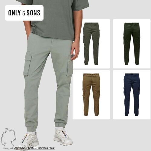 Cargo Hose Verj�ngter Schnitt Elastische B�ndchen