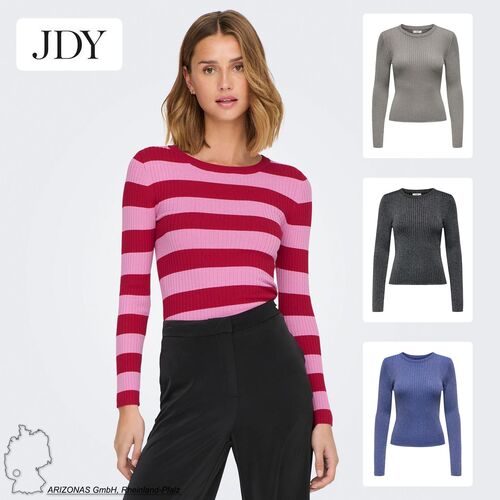 Strickpullover Rundhals Langarm Komfortabel