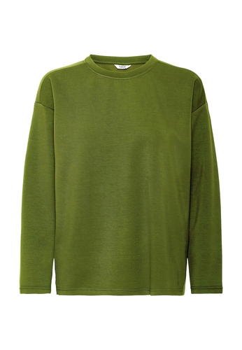 Pullover Regular Fit Rundhals Langarm 