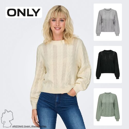 Pullover Strick Rundhals Langarm regular fit