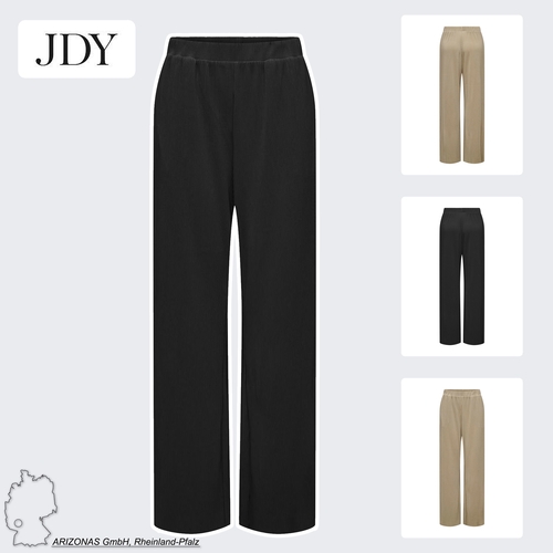 Hose weiter Beinschnitt hoher Taille elegant