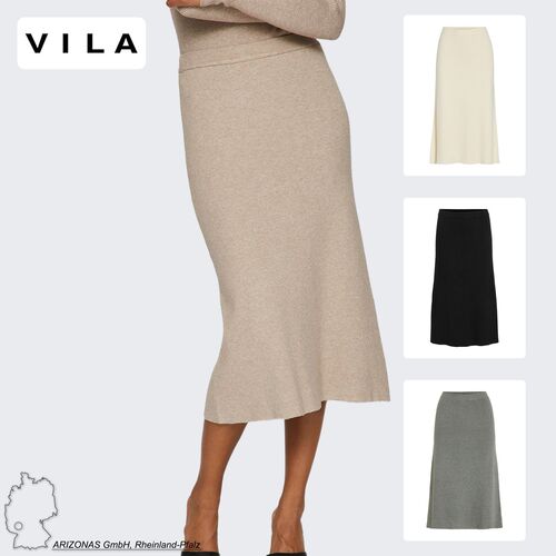 Strickrock Maxi  A-Linie elastischer Bund