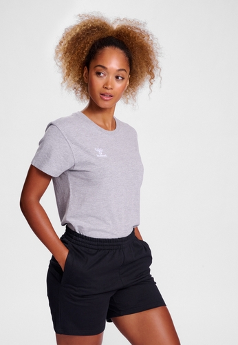 T-Shirt Rundhalsausschnitt gesticktes Logo Regular fit 