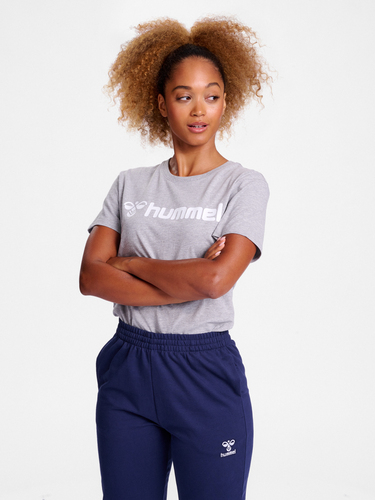 T-Shirt Regular Fit Stretch Rundhalsausschnitt Logo 