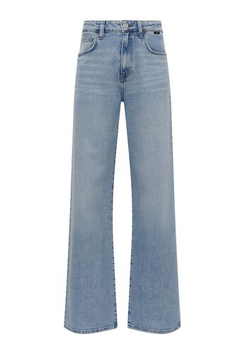 Jeans Loose Fit High-Rise Wide Leg 5-Pocket Malibu 