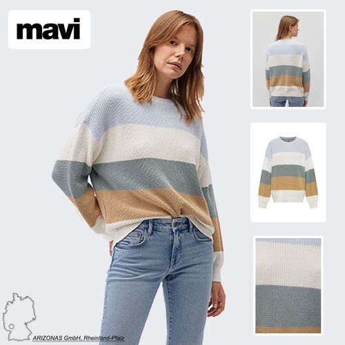 Pullover Loose Fit Langarm Rundhals Weich