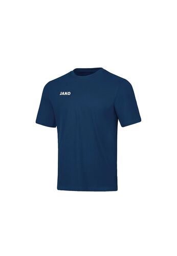 Jako Sport T-Shirt Base aus Baumwolle mit Rippkragen 