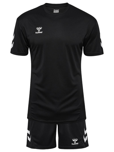 Sportset T-Shirt Shorts Regular Fit Logodruck 